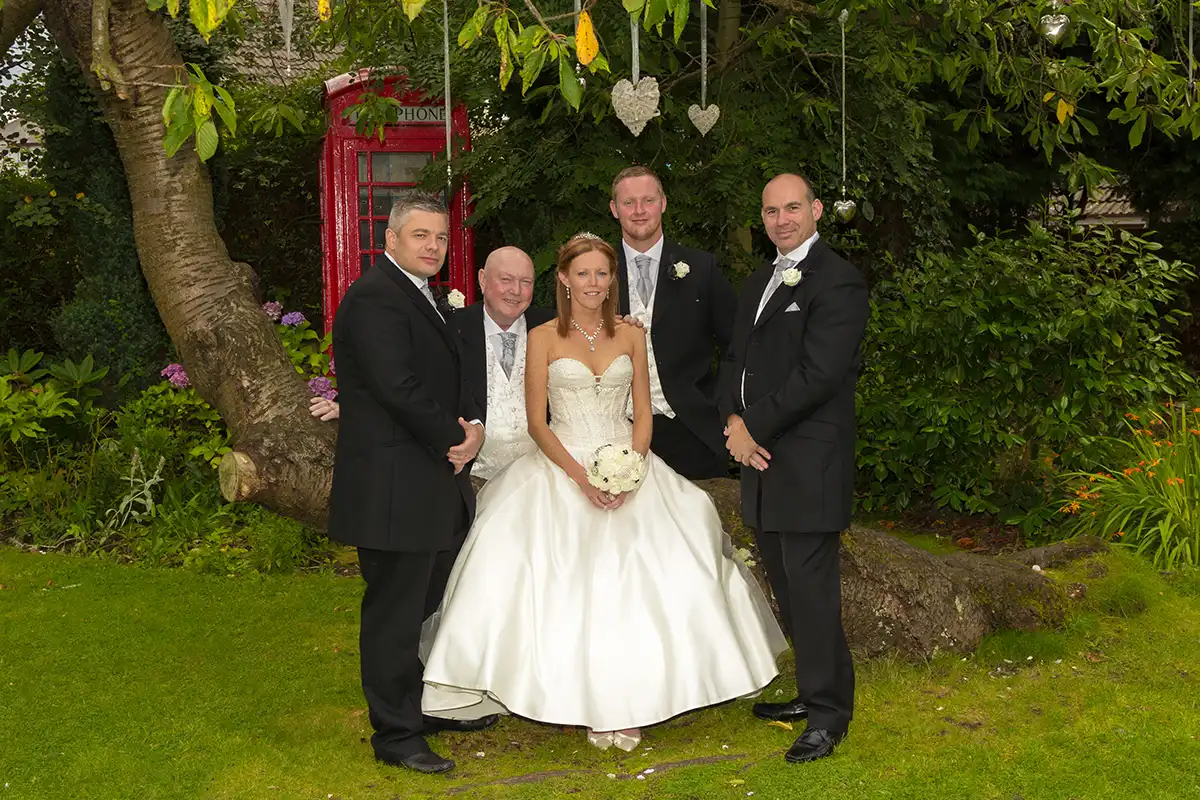 Wedding at Dimple Well Lodge